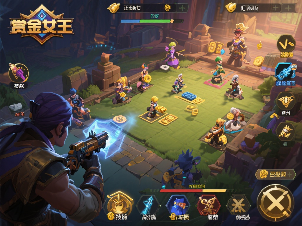 PC赏金女王实战攻略:核心技术助你爆分秘诀 首先,在游戏中,理解每一个角色技能、武器属性以及场