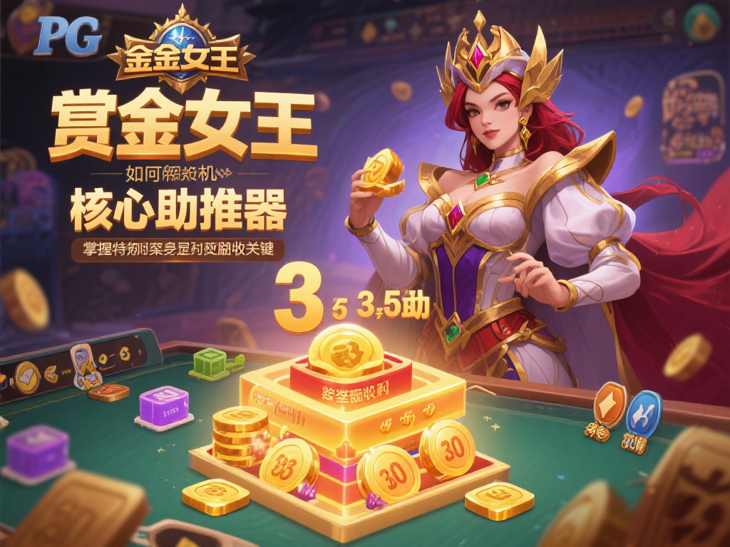 如何理解赏金女王的倍数功能
PG赏金女王以独特的