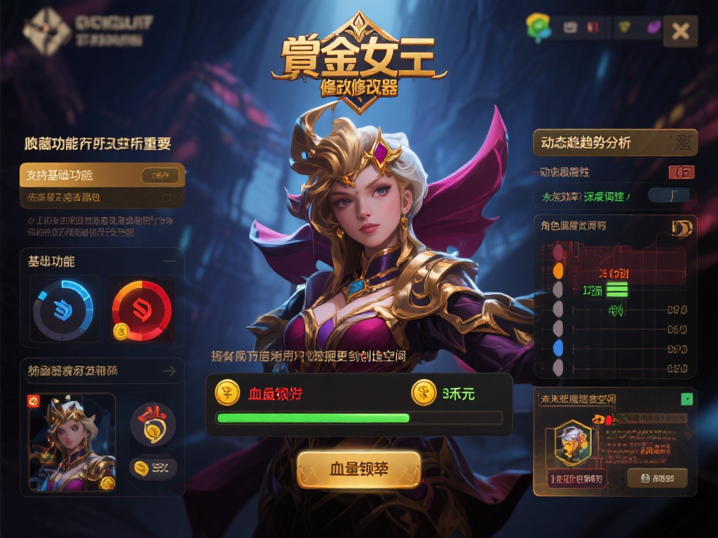 深入探索赏金女王修改器的隐藏强大功能